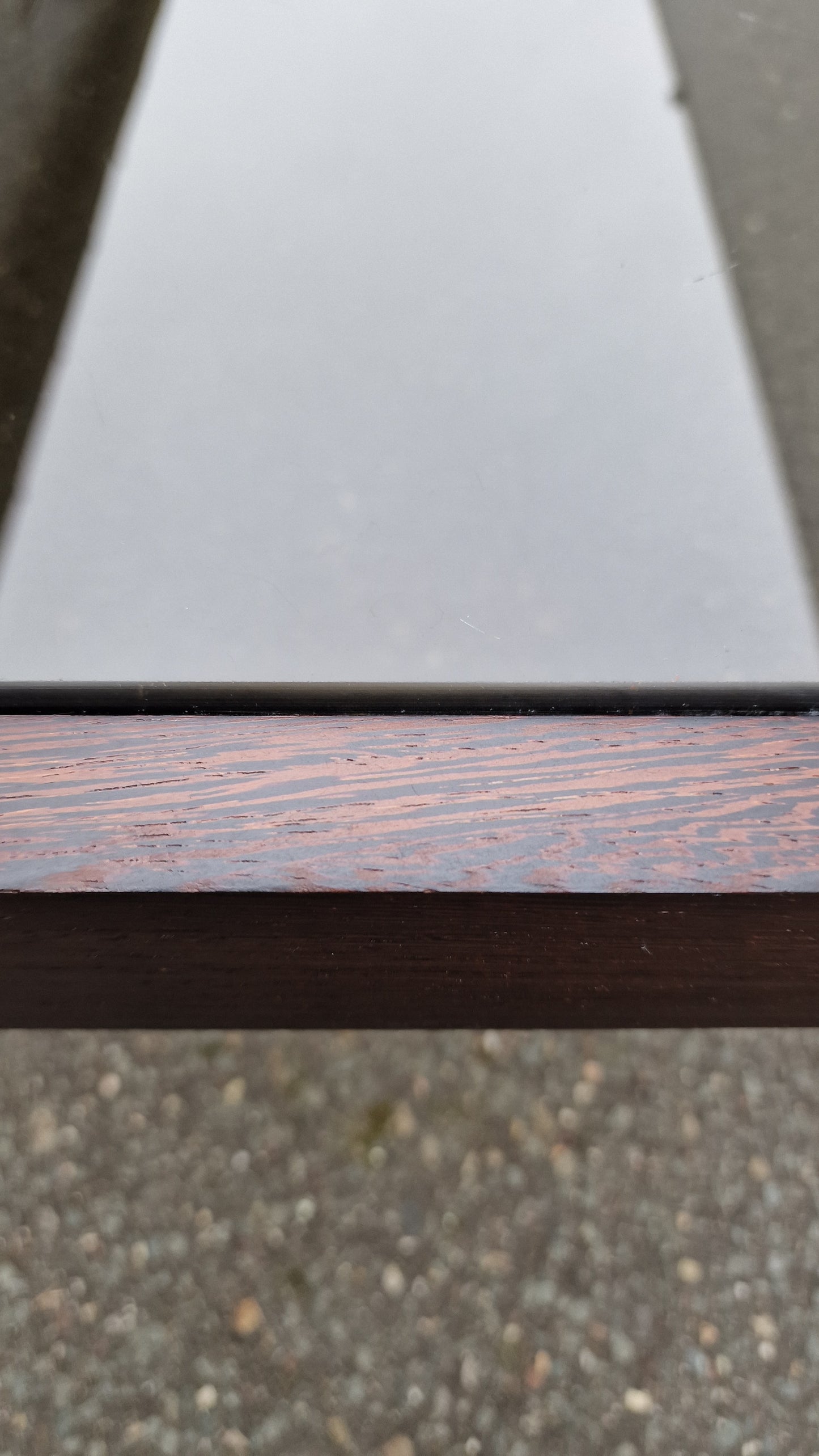 Kho Liang Ie Coffee Table for Spectrum – Wengé & Smoked Glass (1960s Design)