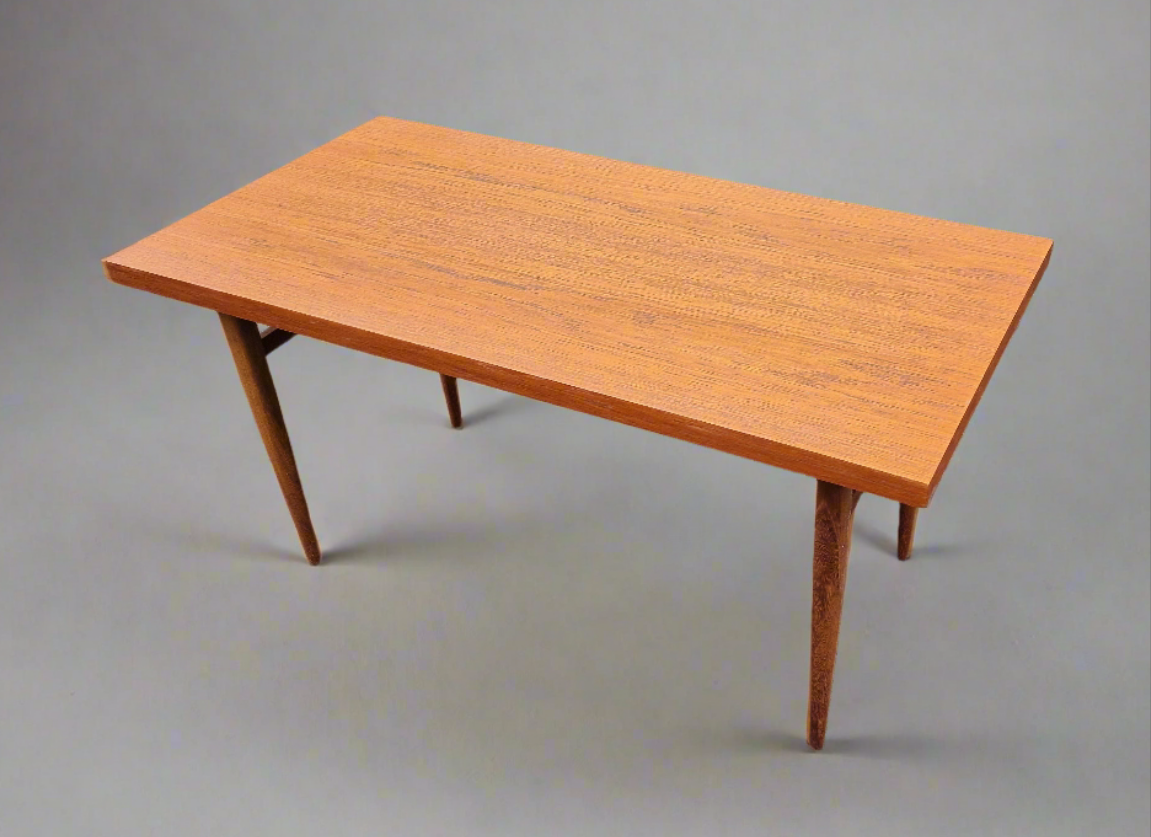Vintage Deense salontafel – Teak Mid-Century Modern