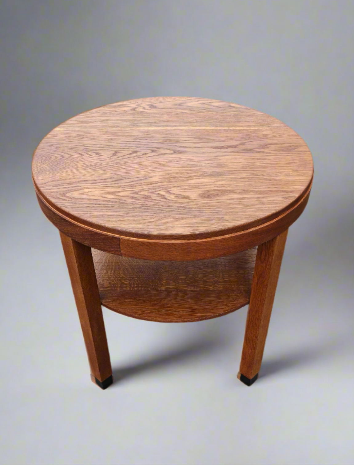 Haagse School Oak Side Table – 1930s Dutch Design