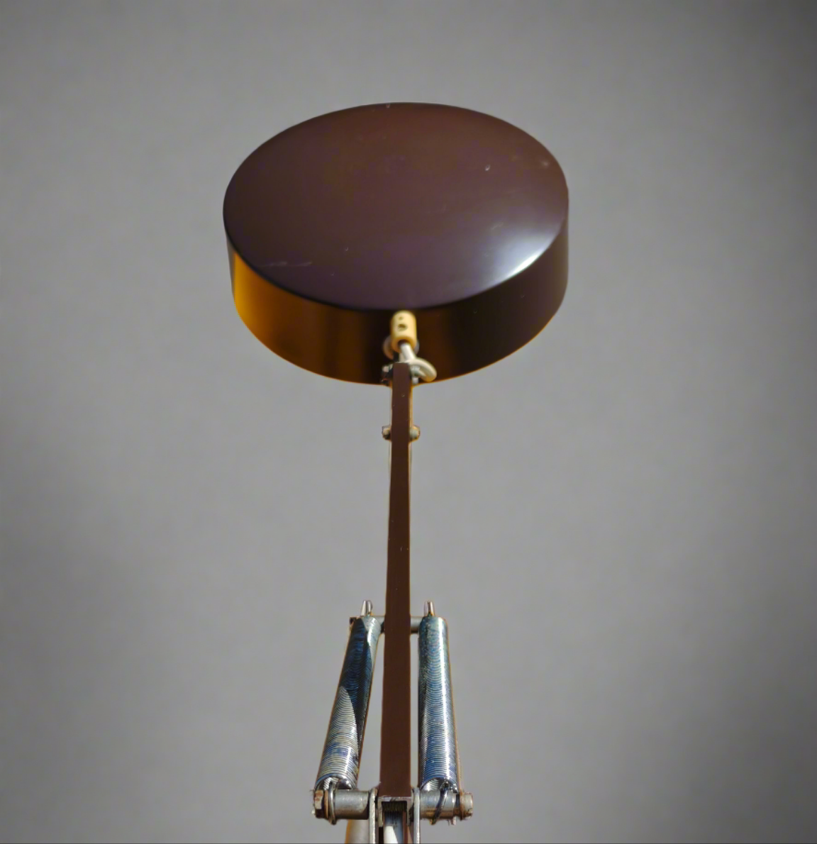 Hala Zeist bureaulamp - vintage industrieel design (bruin/messing)