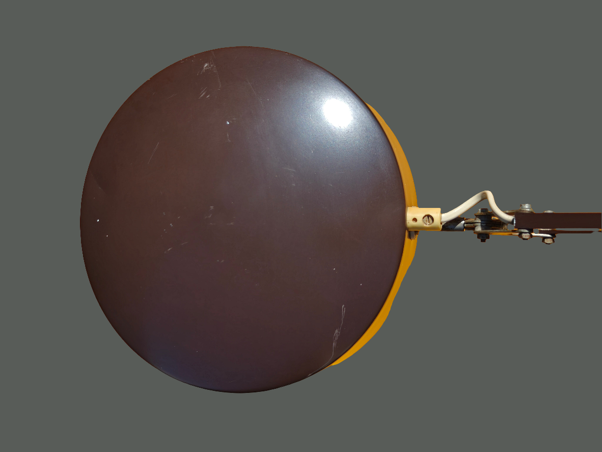 Hala Zeist bureaulamp - vintage industrieel design (bruin/messing)