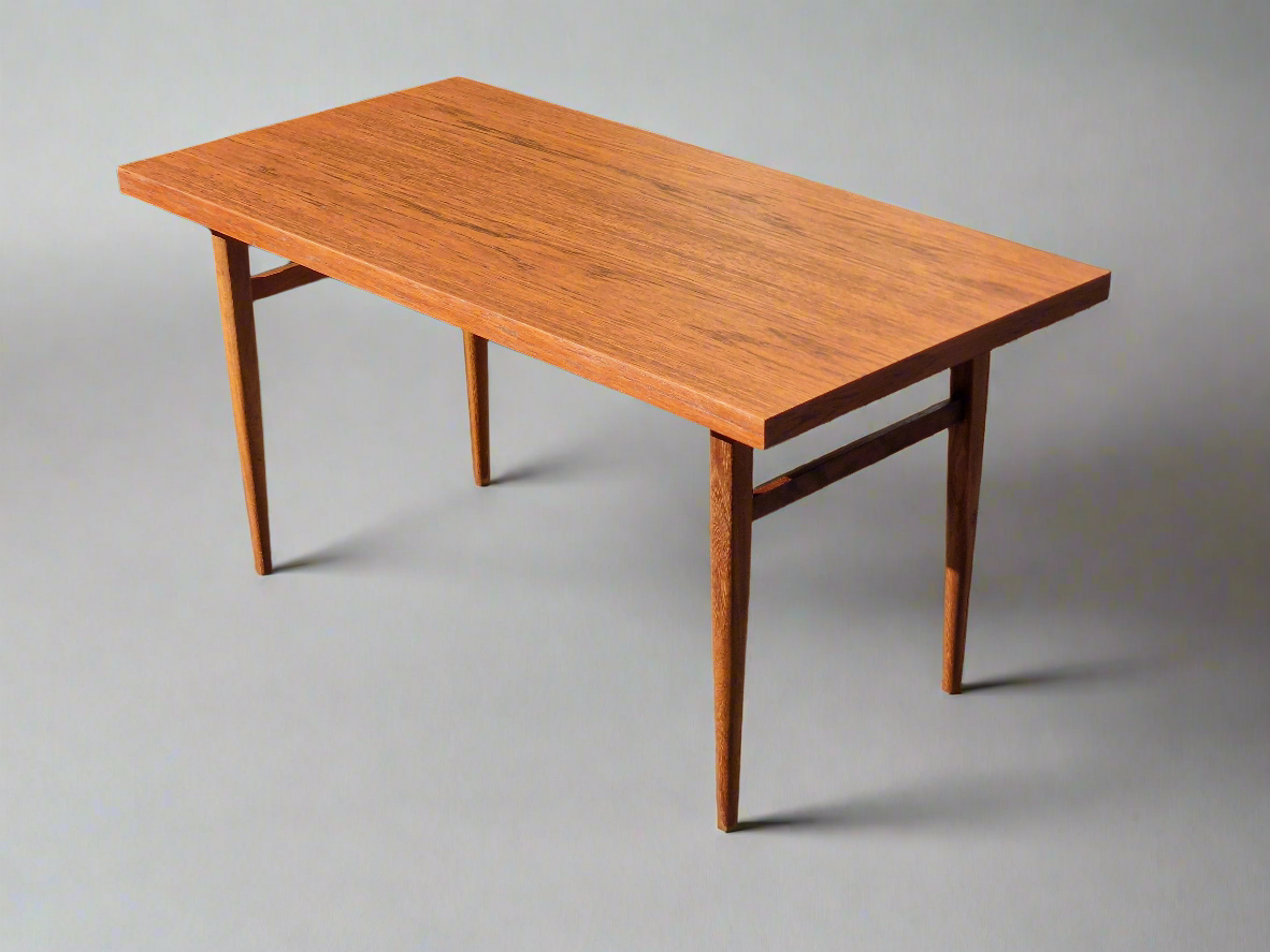 Vintage Deense salontafel – Teak Mid-Century Modern